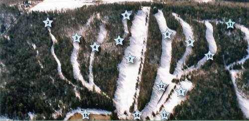 Mount Jefferson Ski Area trail map
