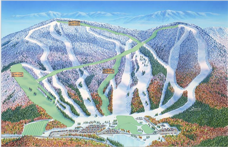 Ski Butternut trail map